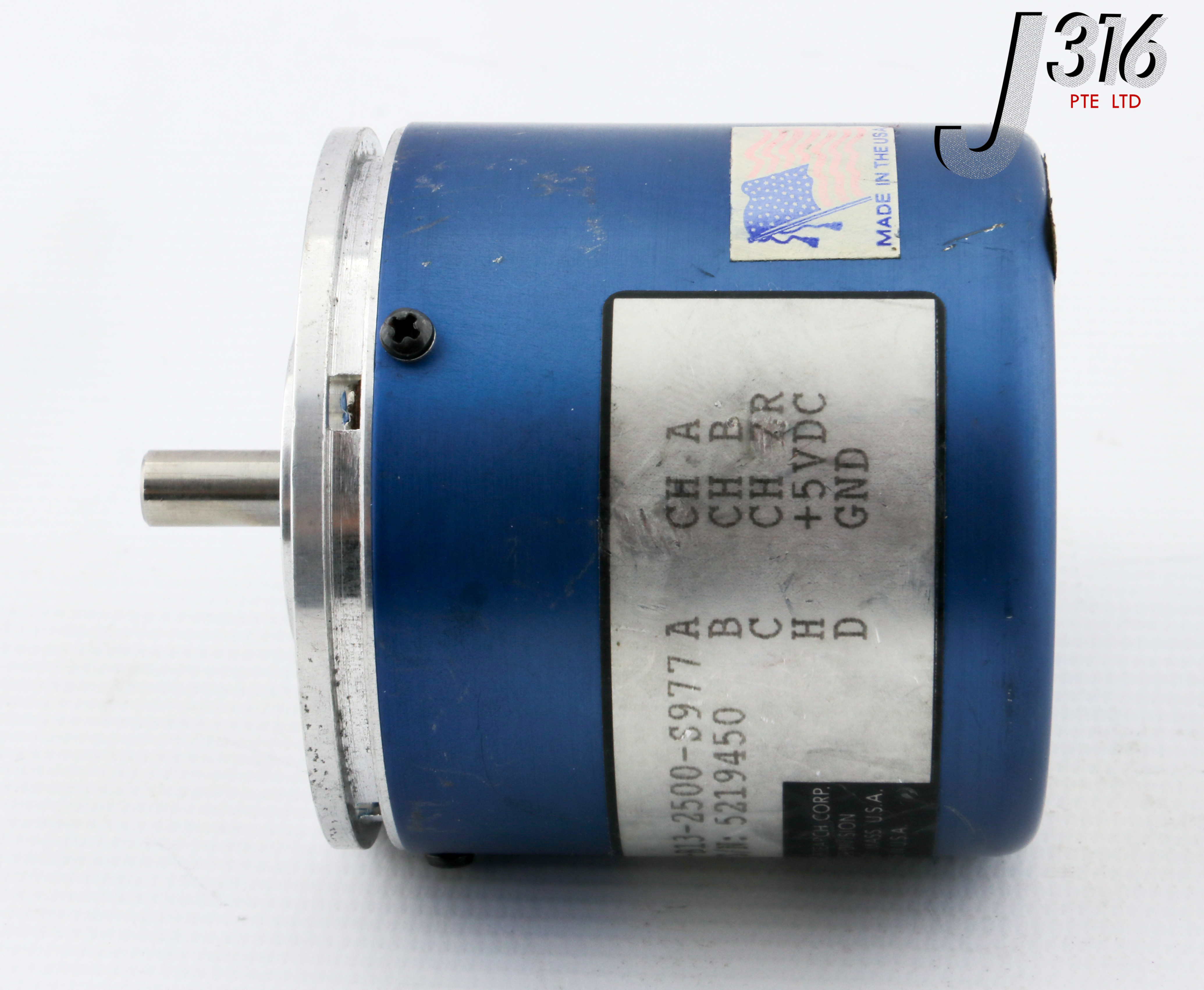 しょう③ 26660 DYNAMICS RESEARCH CORP ROTARY ENCODER 77L-20-B13-2500-S977
